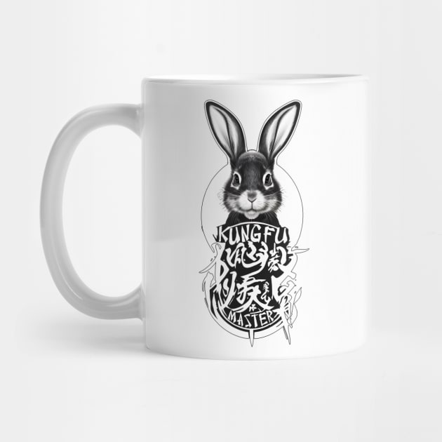 Easter Bunny Kung Fu Master Martial Arts by 8 Fists of Tees